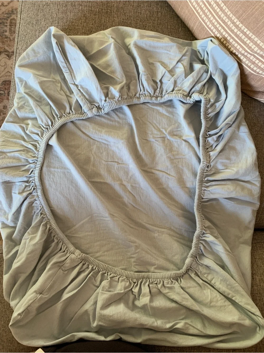 NESTIG Organic Cotton Mini Crib Sheet